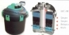 Filtro a pressione per laghetto PRX 20 e sterilizzatore UVC 11 watt esterno